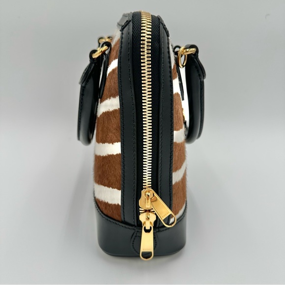 RARE NEW Gucci Zebra Print Horsebit Bag - Picture 3 of 11
